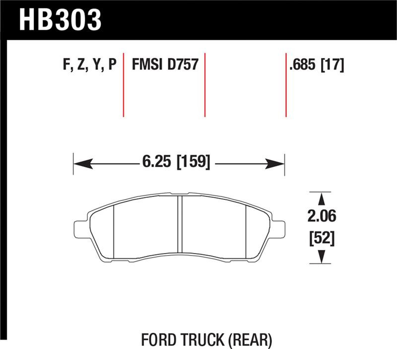 Hawk HB303P.685