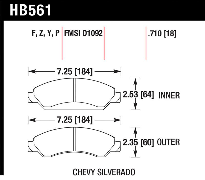 Hawk HB561P.710