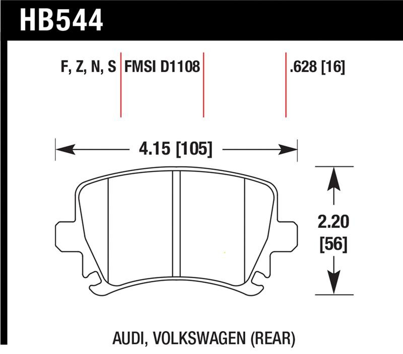 Hawk HB544F.628