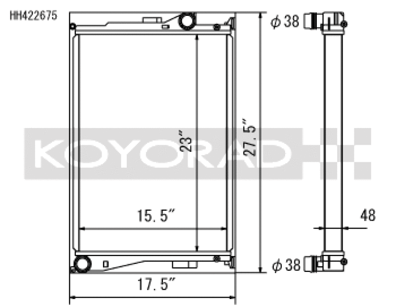 Koyo Radiators HH422675