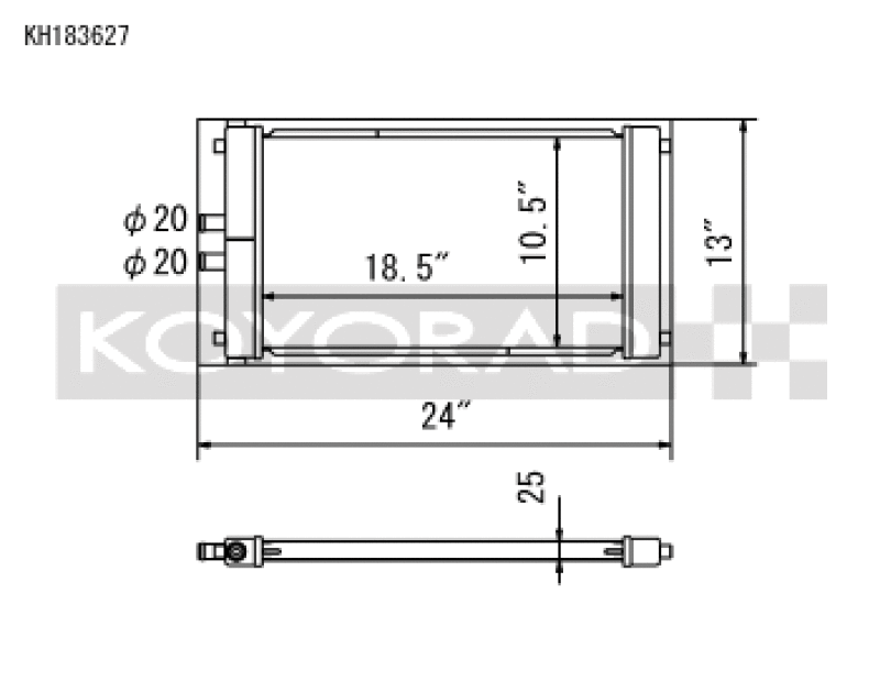 Koyo Radiators KH183627