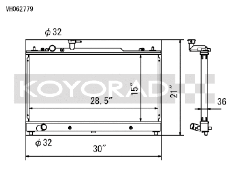 Koyo Radiators VH062779