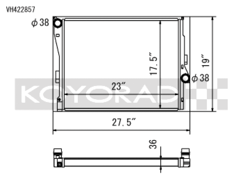 Koyo Radiators VH422857