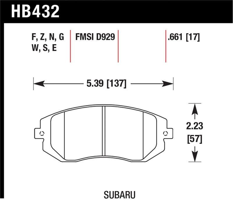 Hawk HB432N.661