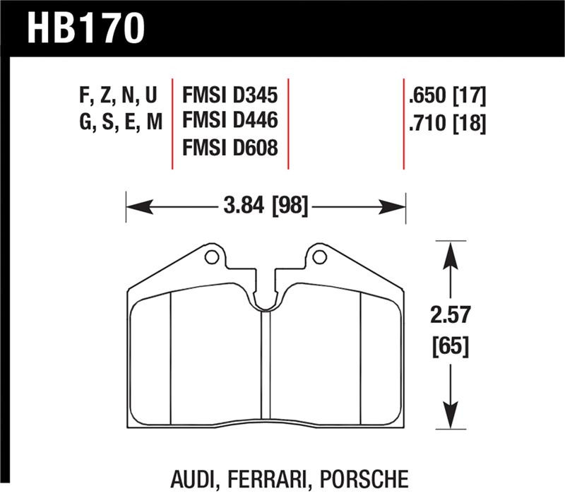 Hawk HB170E.650
