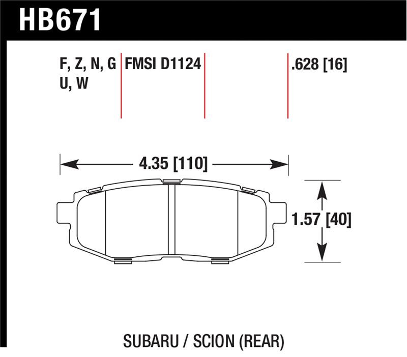 Hawk HB671W.628