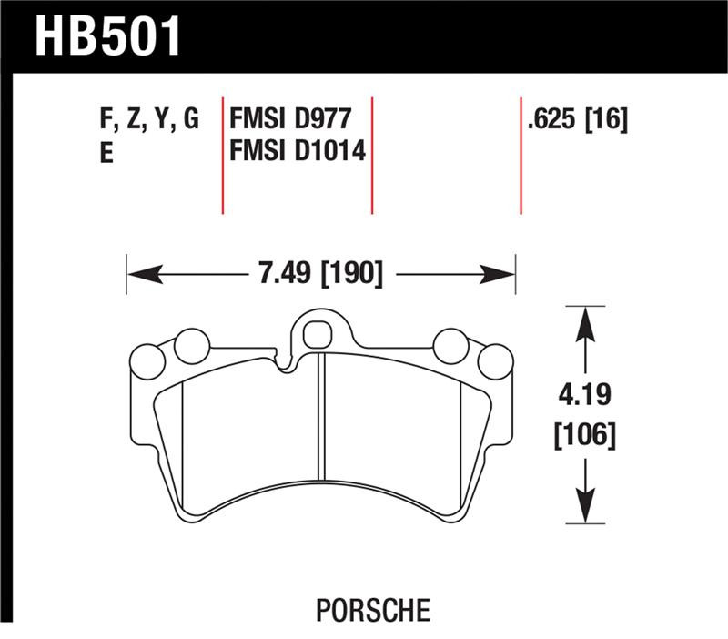 Hawk HB501G.625