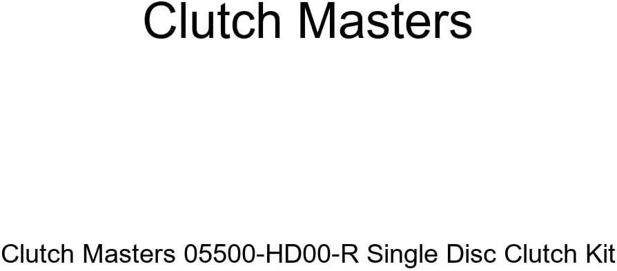 Clutch Masters 05500-HD00-R