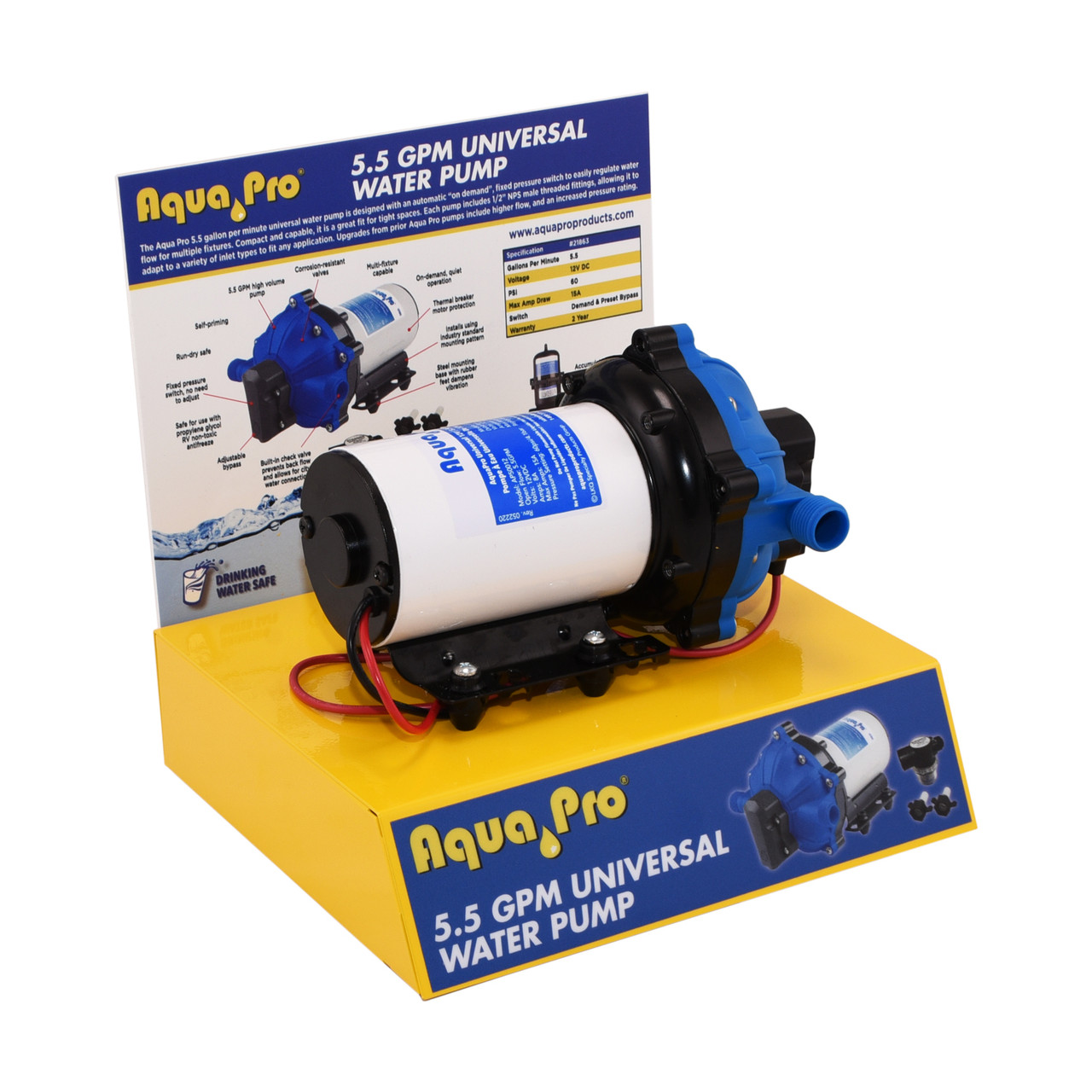 Aqua Pro 55GPUMPDSP