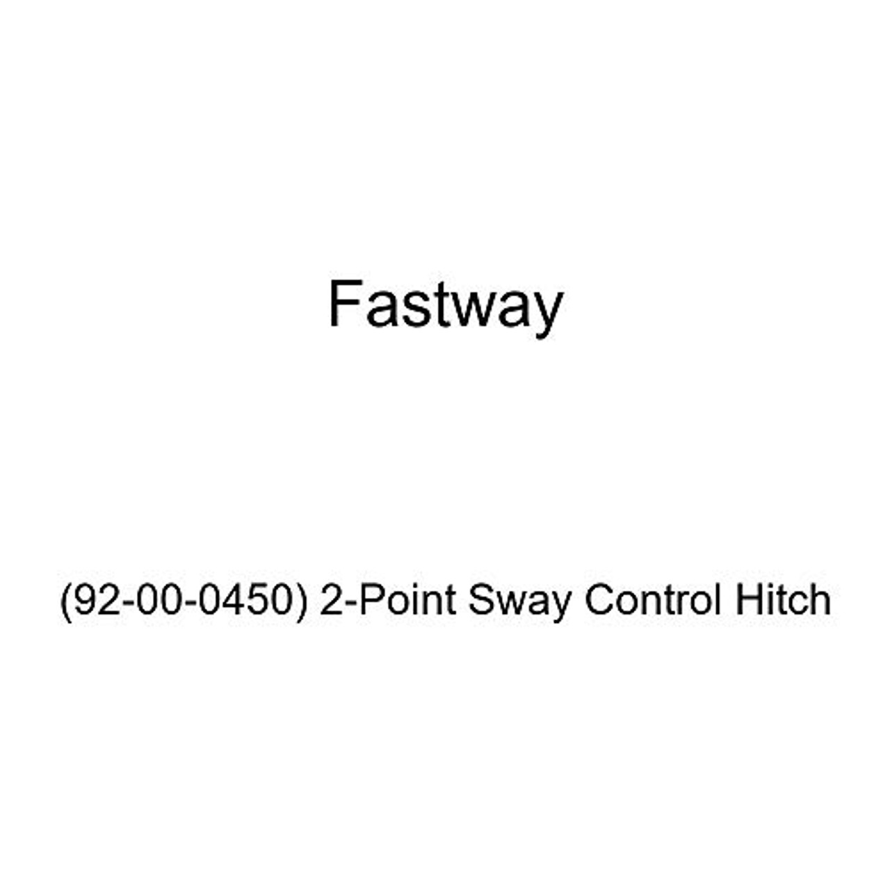 Fastway Trailer Products 92-00-0450