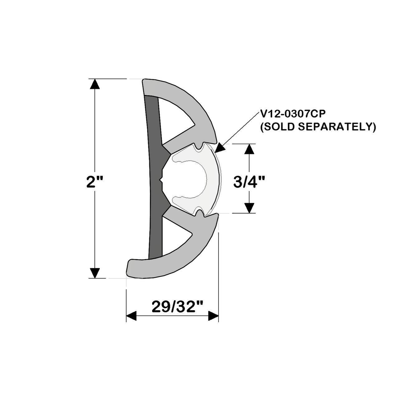 Taco Metals V11-9990WCM60-2