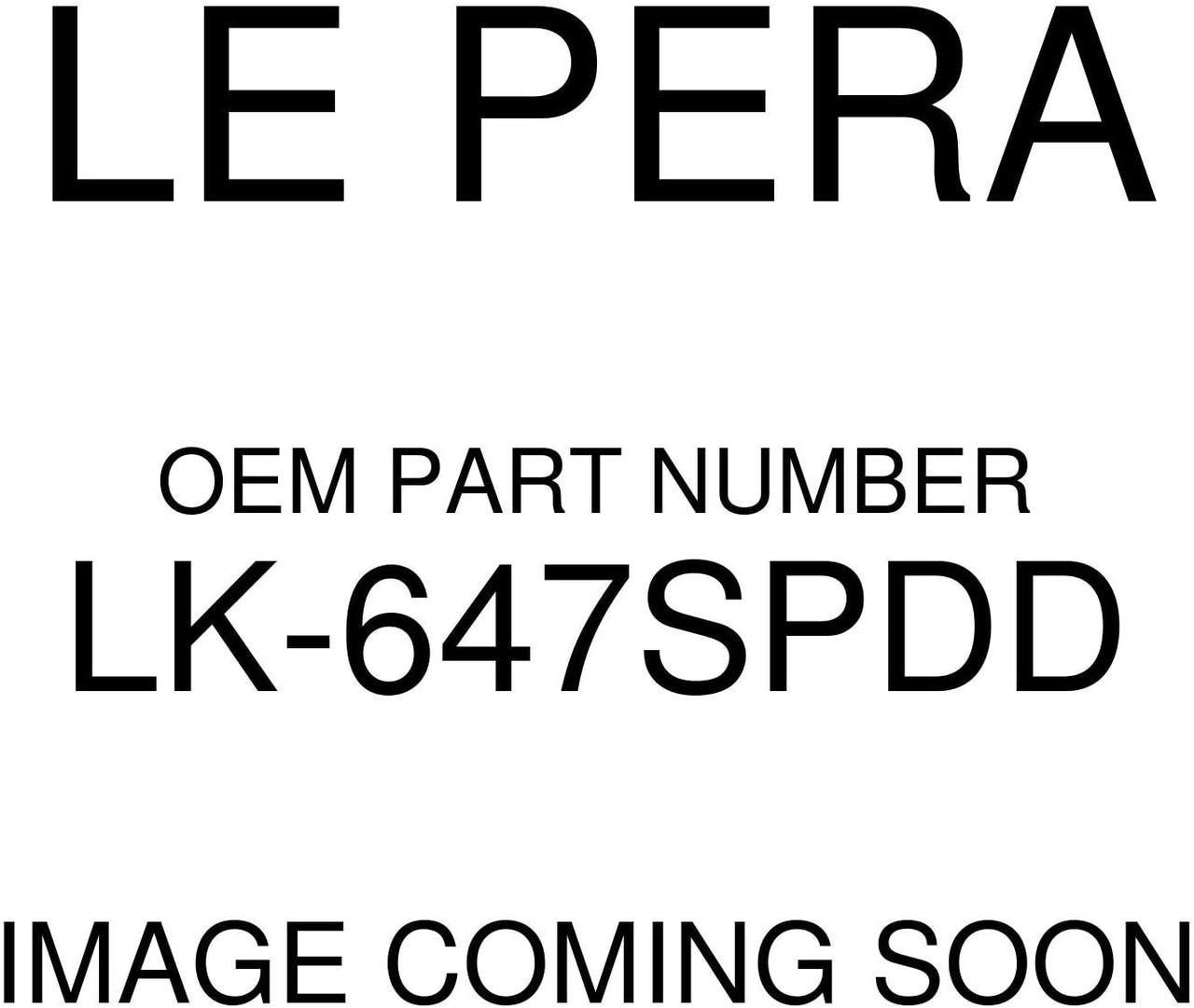 Le Pera LK-647SPDD