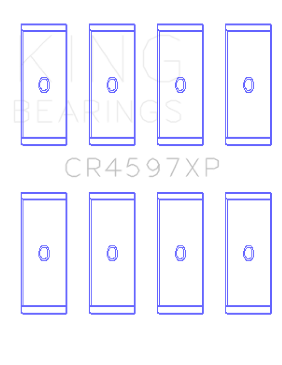 King Engine Bearings CR4597XP