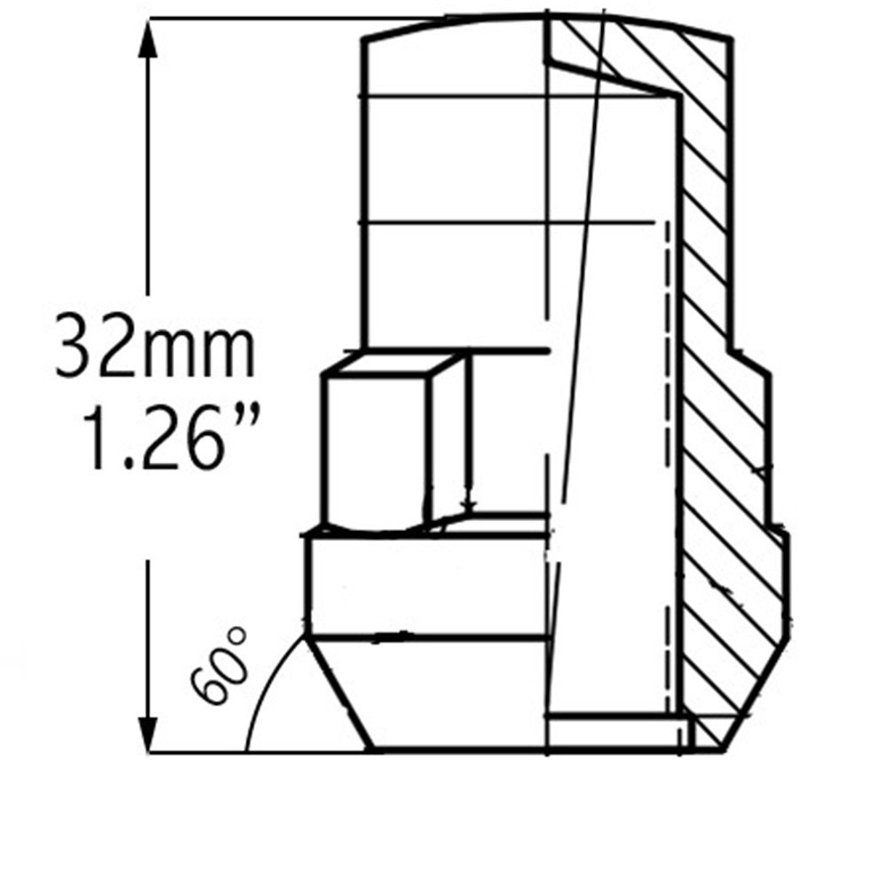 Coyote Wheel Accessories 741145BLK