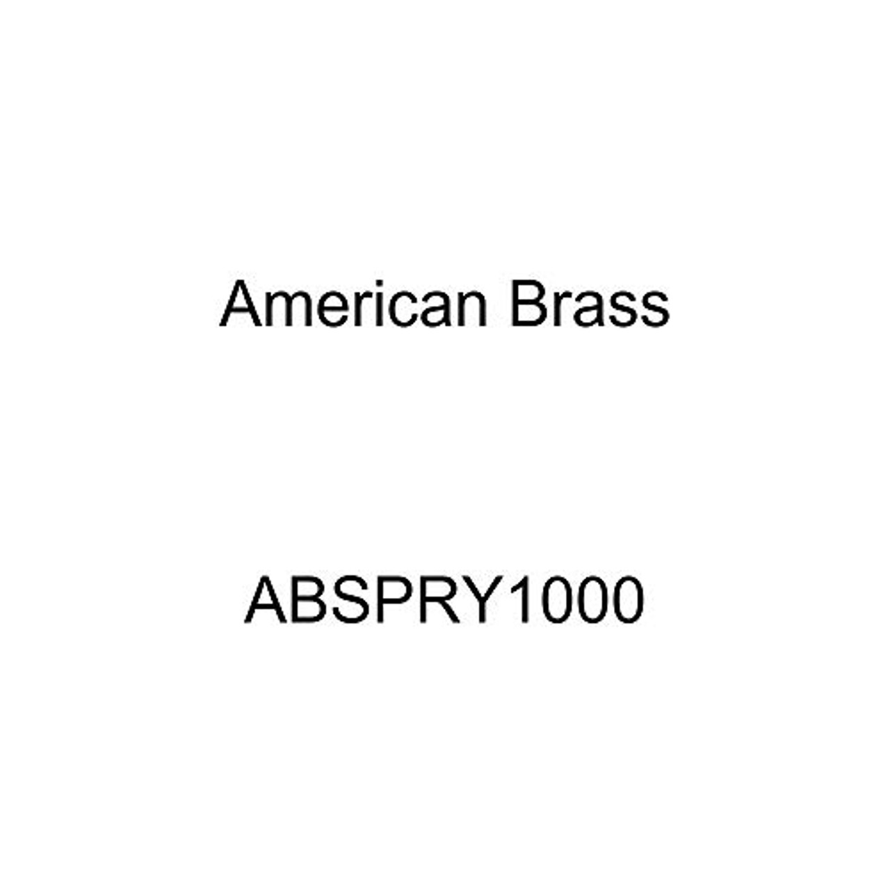 American Brass AB-SPRY-1000