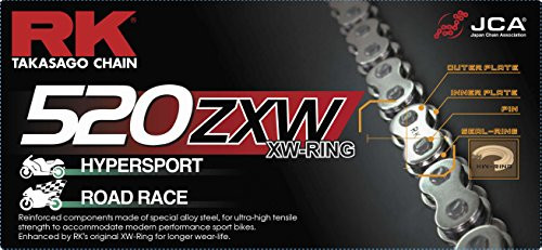 RK Racing Chain GB520ZXW-120