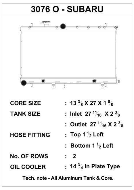 CSF 3076O