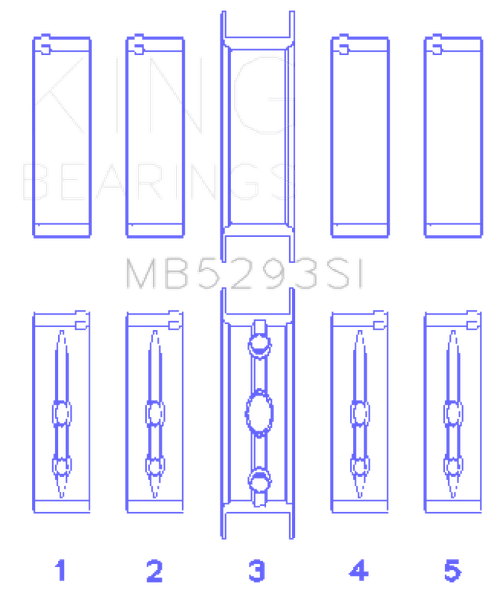 King Engine Bearings MB5293SI