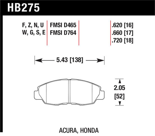 Hawk HB275Z.620