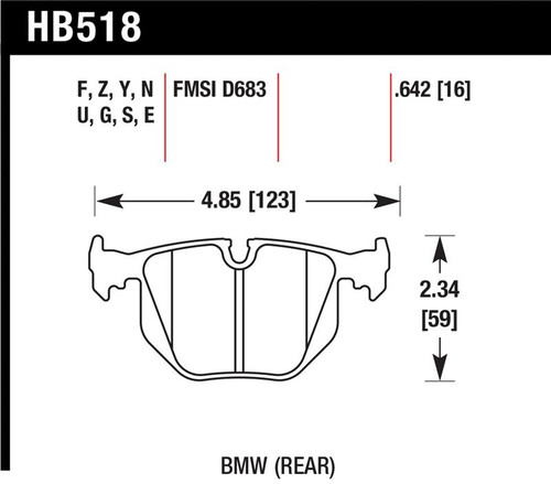 Hawk HB518F.642