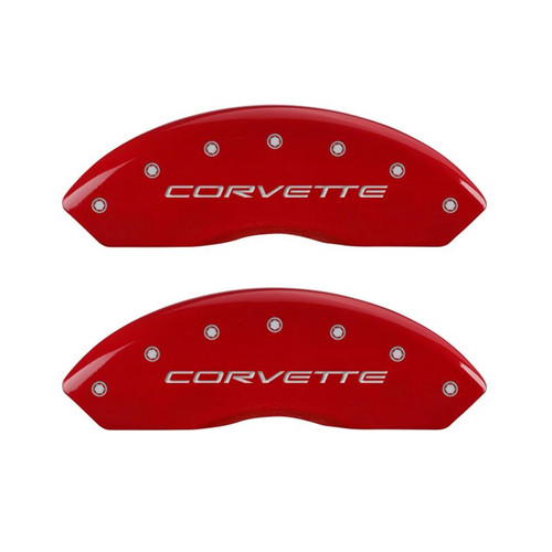 Mgp Caliper Covers 13007SCV5RD