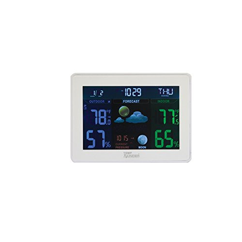 VALTERRA Minder Research Inc. MRI-333MX Standard Minder Research Weather  Station 4-Zone Temp Black