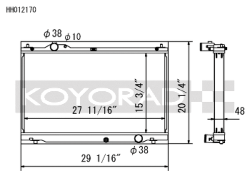 Koyo Radiators HH012170