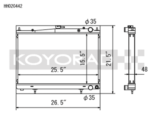 Koyo Radiators HH020442