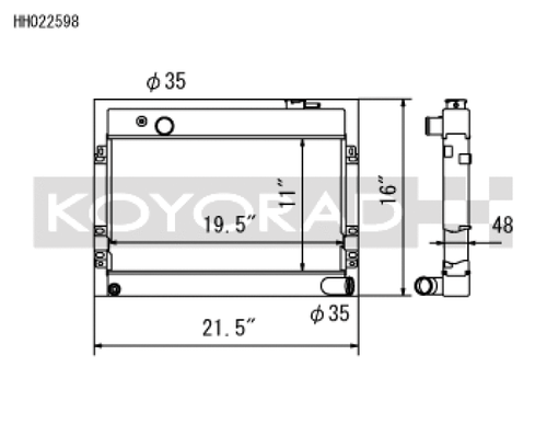 Koyo Radiators HH022598