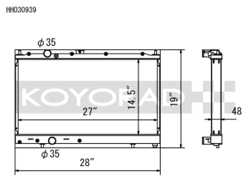 Koyo Radiators HH030939
