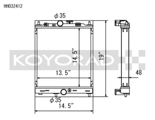 Koyo Radiators HH032412