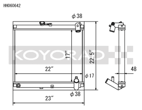 Koyo Radiators HH060642