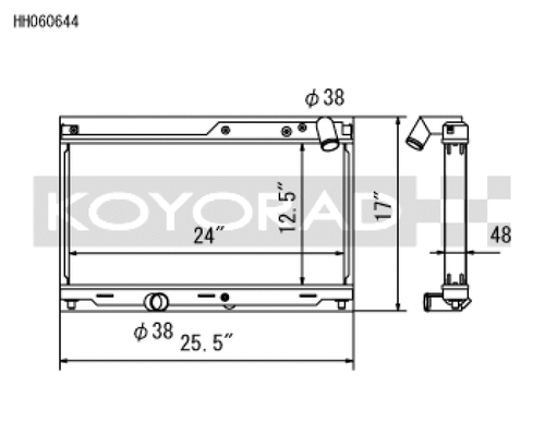 Koyo Radiators HH060644