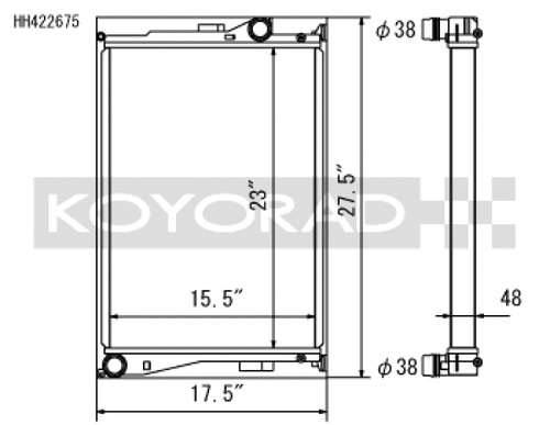Koyo Radiators HH422675