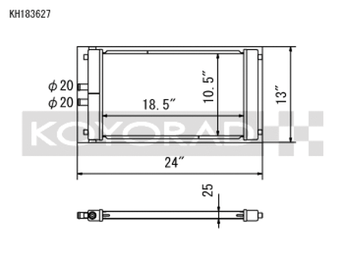 Koyo Radiators KH183627