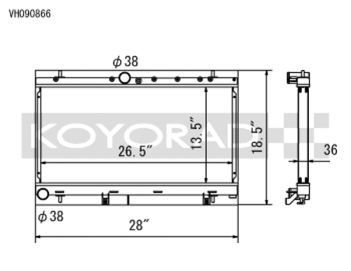 Koyo Radiators VH090866
