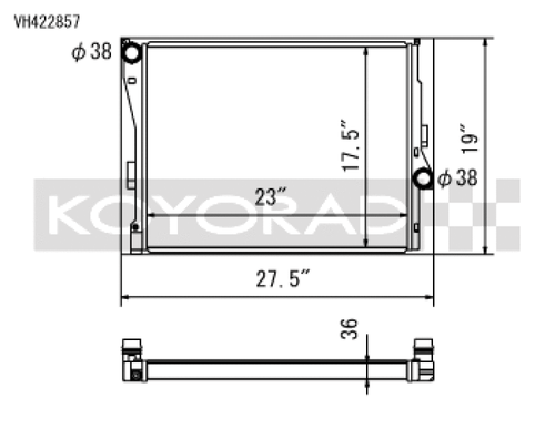 Koyo Radiators VH422857
