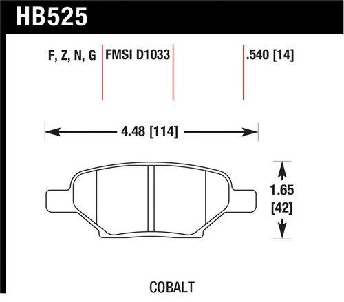 Hawk HB525F.540