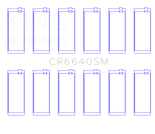 King Engine Bearings CR6640SM