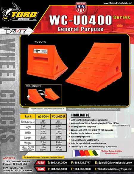 Driver Industrial WC-UO400-2R