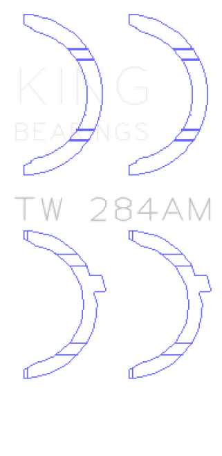King Engine Bearings TW284AM