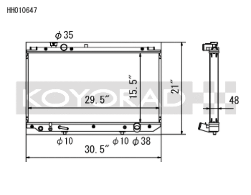 Koyo Radiators HH010647