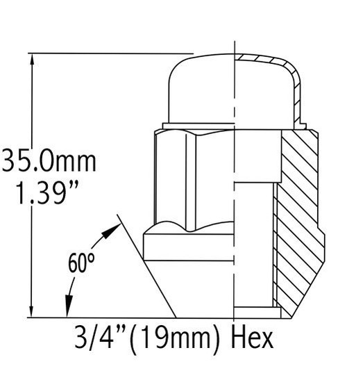 Coyote Wheel Accessories 871148BLK