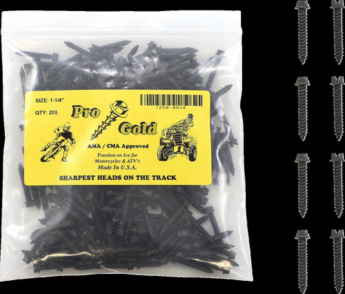 Gold Screw 1-1/4"250