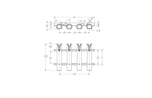 Taco Metals P03-064W