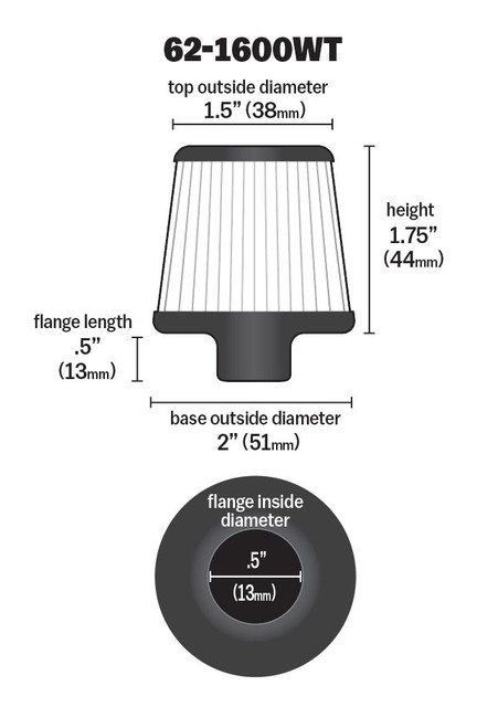 K/N 62-1600WT