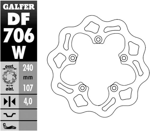 Galfer DF706W