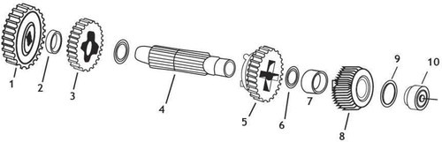 Eastern Motorcycle Parts A-35327-SET