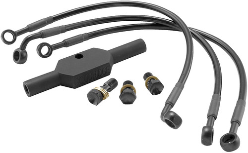 Goodridge HD0091-3FPBK/BK+10