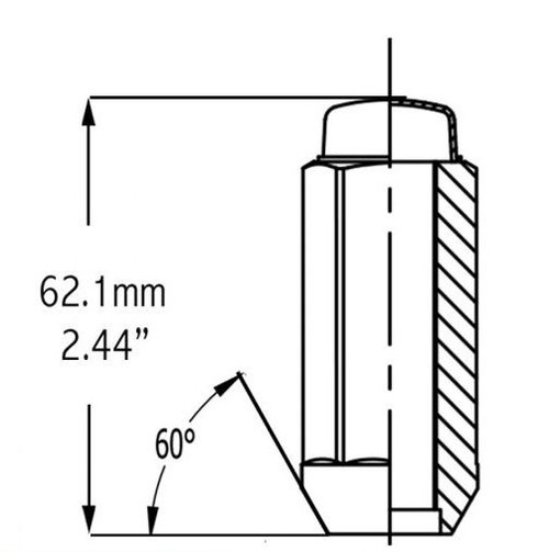Coyote Wheel Accessories 13K848BLK